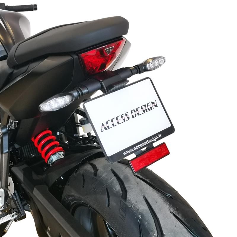 Support de plaque Triumph Daytona 660 2024